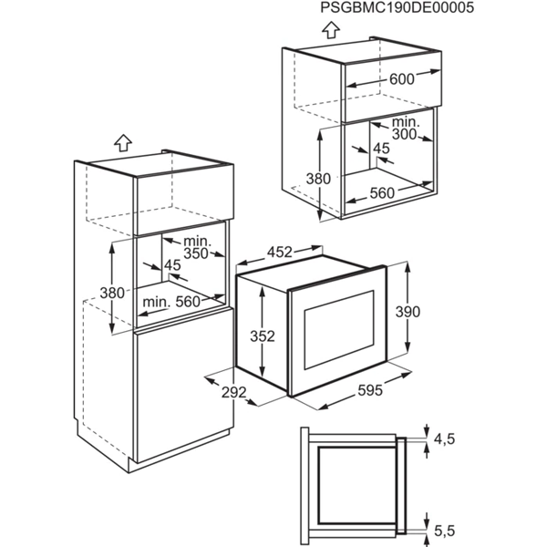 MICRO ONDAS ZANUSSI - ZMSN5SX