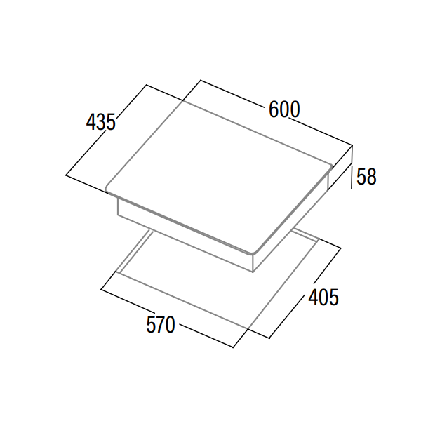 PLACA CATA - IB 5003 BK
