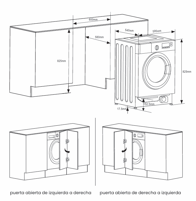MÁQUINA DE LAVAR ROUPA INFINITON - WMB84ABN