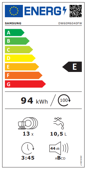 Etiqueta de Energia