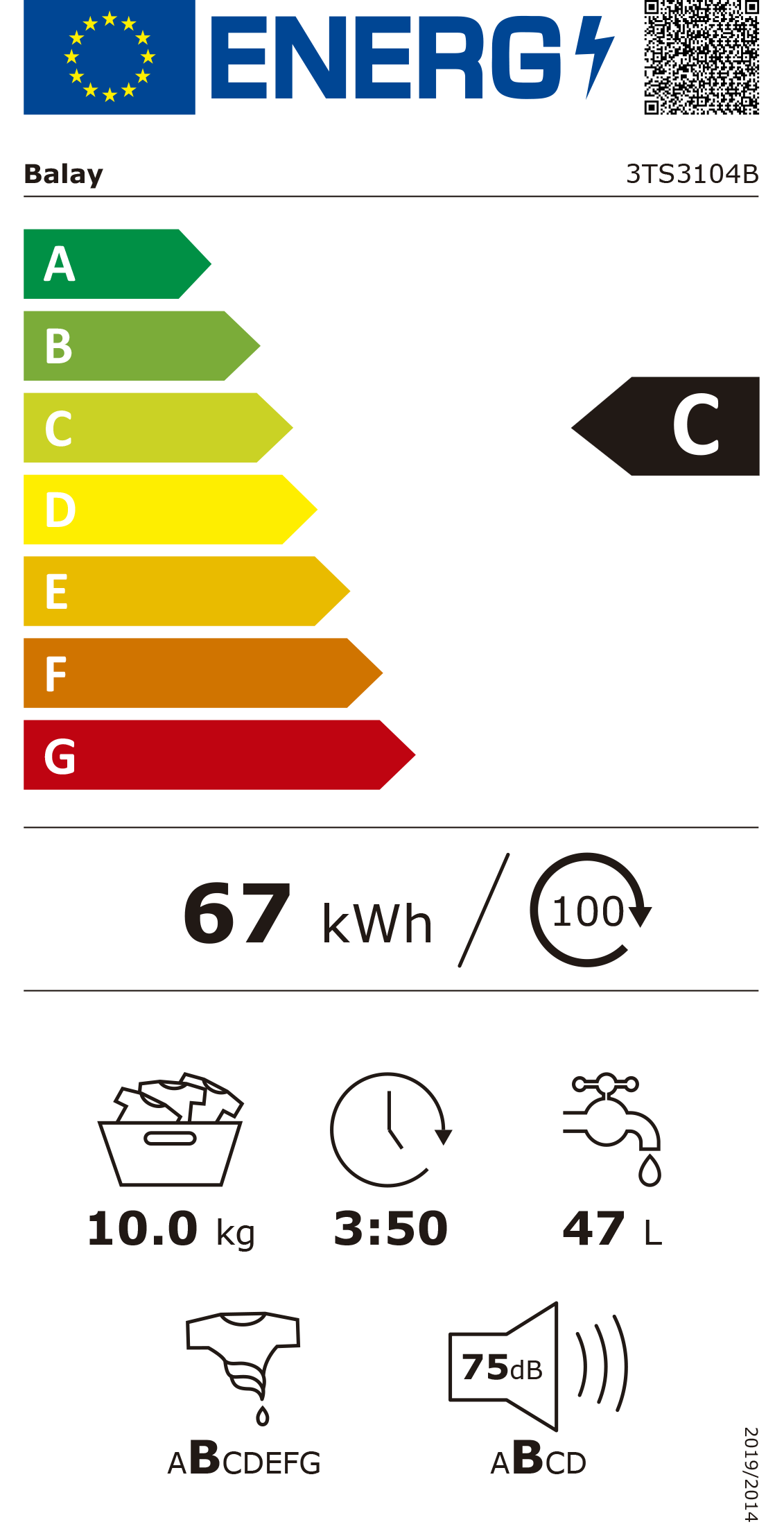 Etiqueta de Energia