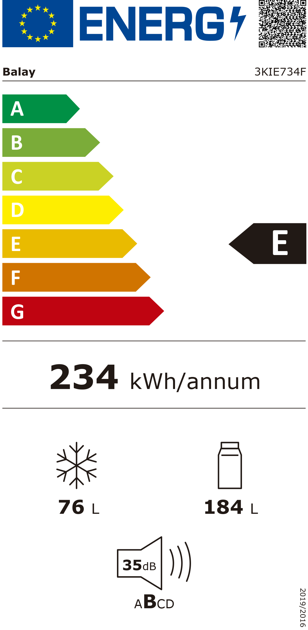Etiqueta de Energia