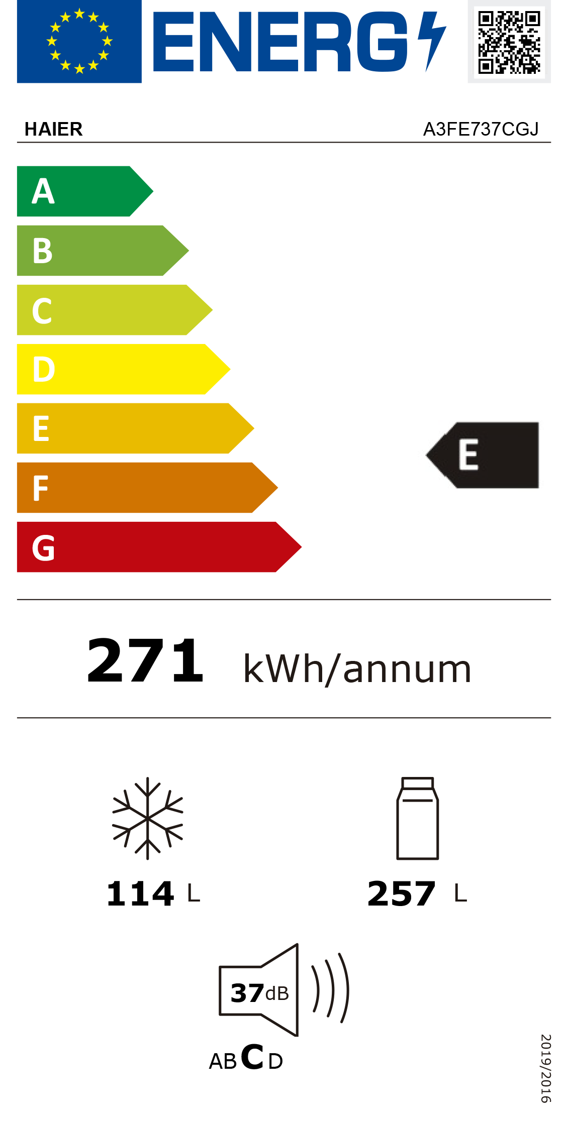 Etiqueta de Energia