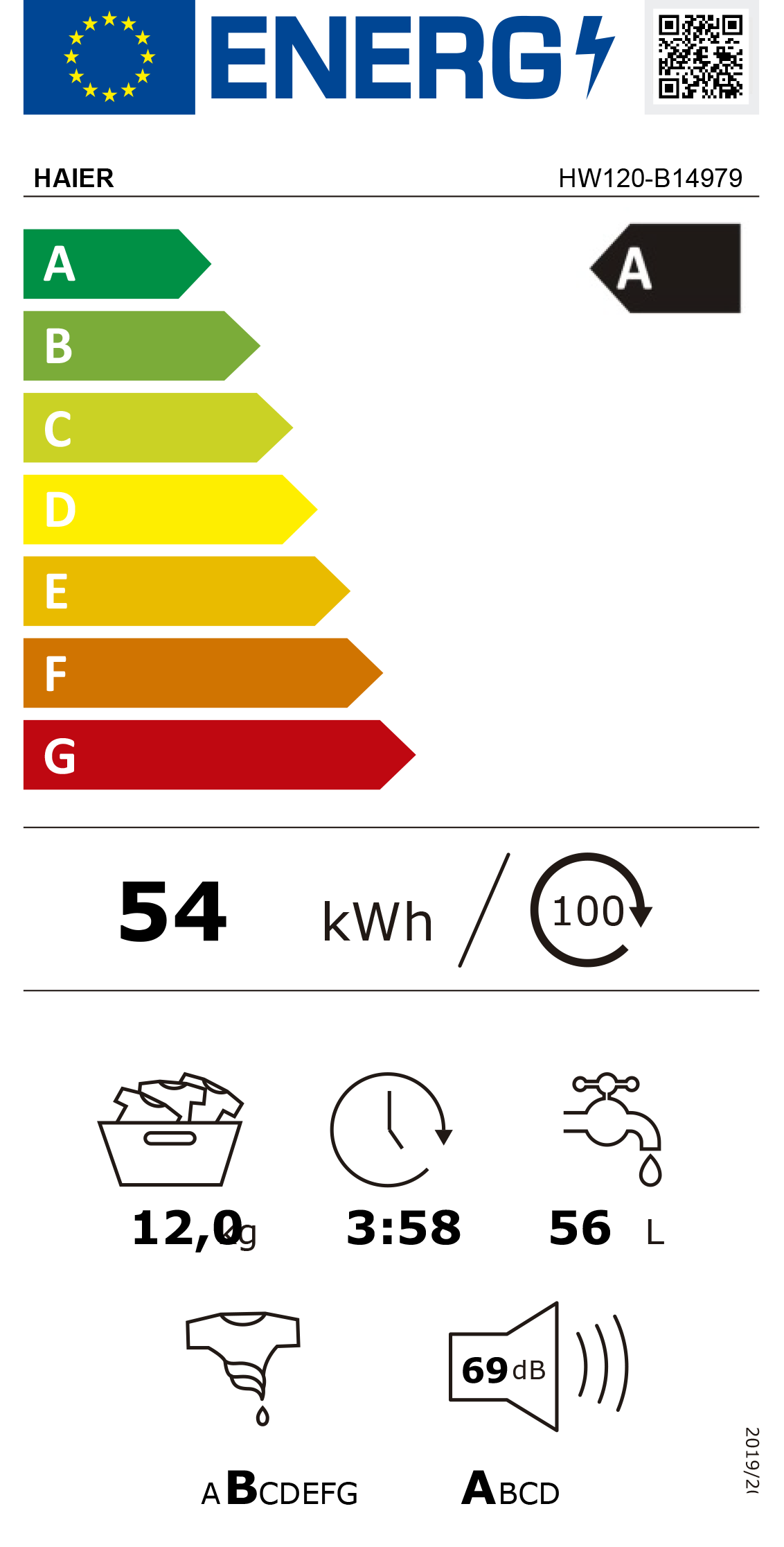 Etiqueta de Energia