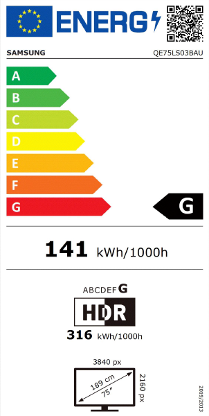 Etiqueta de Energia