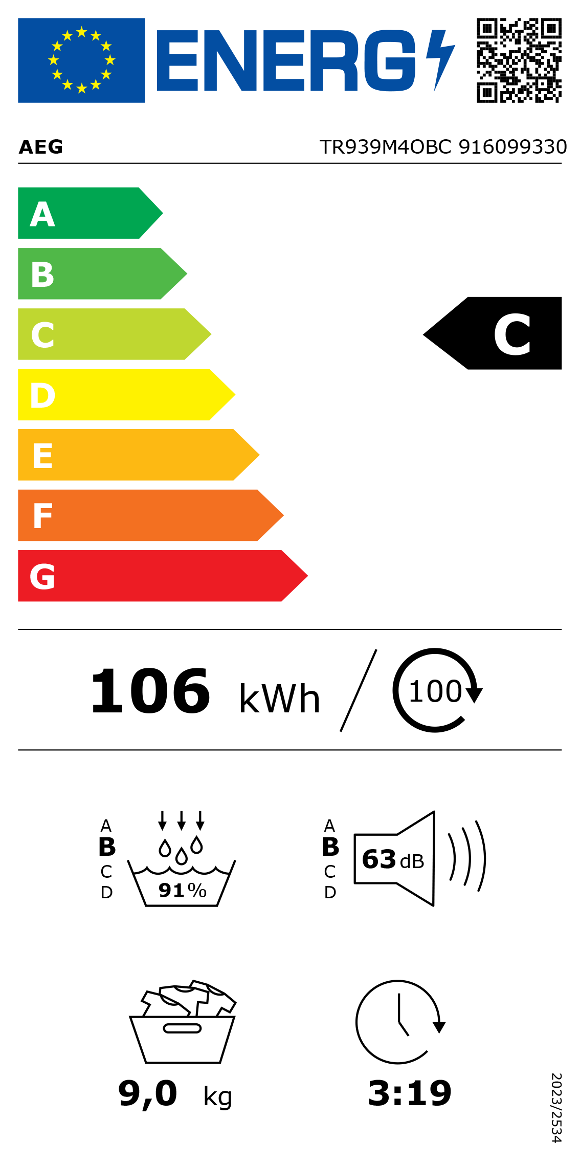 Etiqueta de Energia