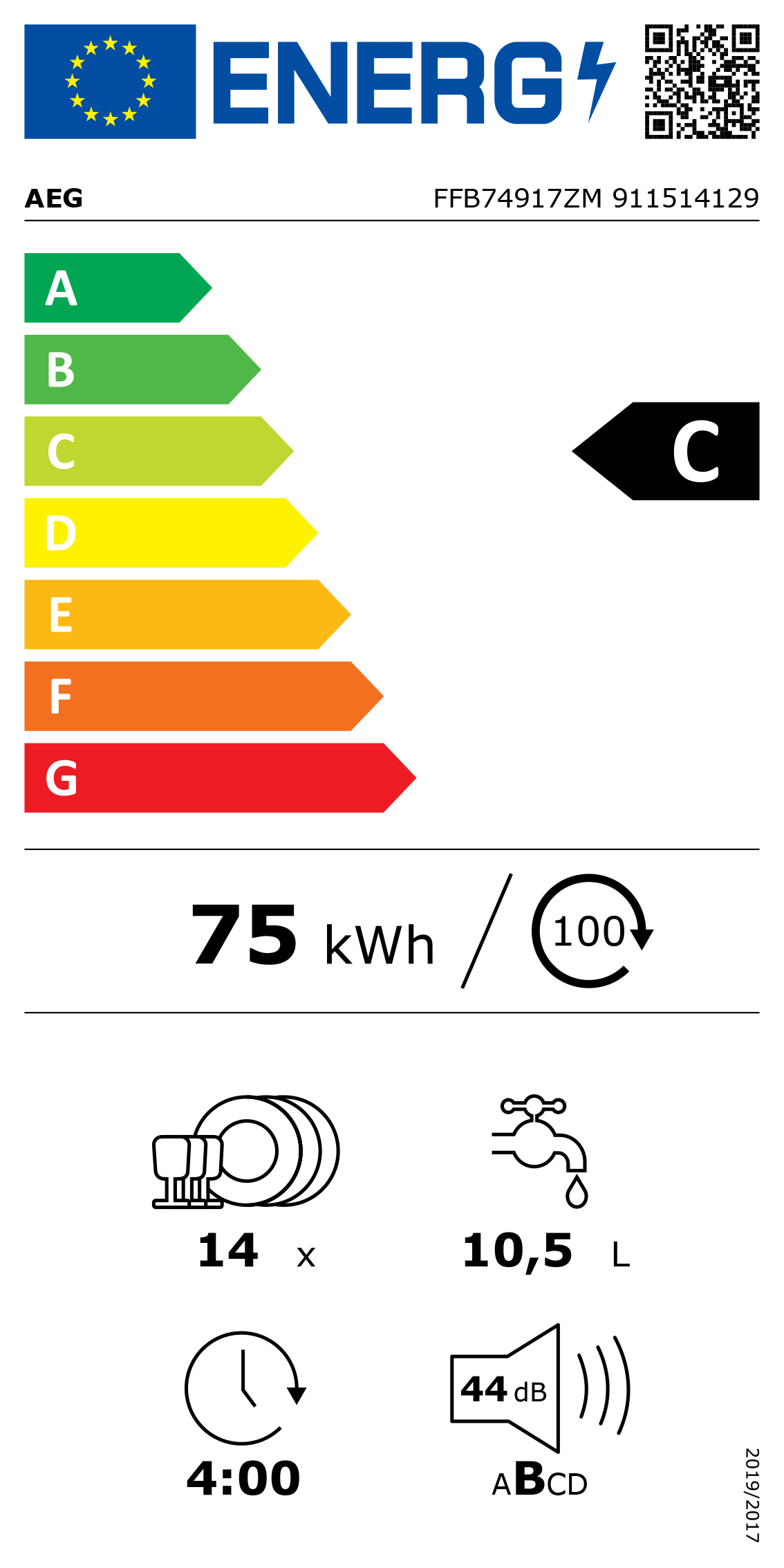 Etiqueta de Energia