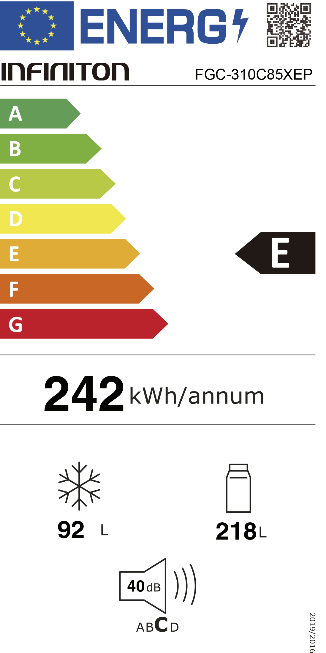 Etiqueta de Energia