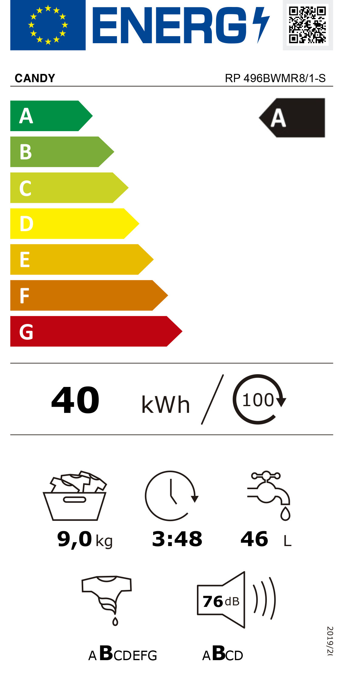 Etiqueta de Energia
