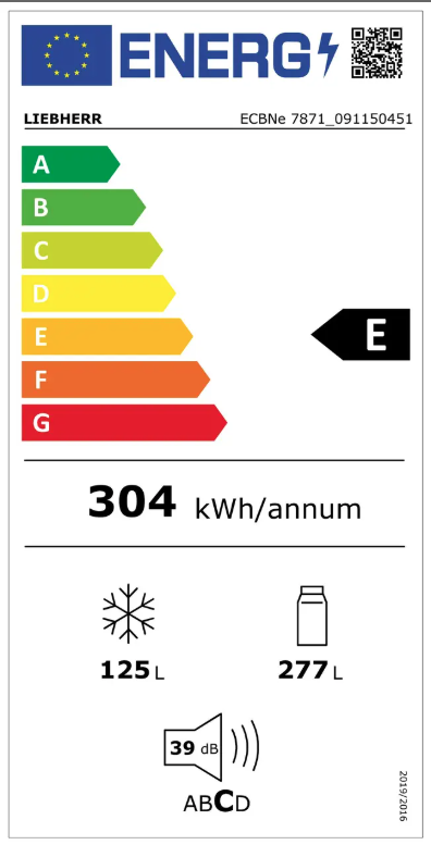 Etiqueta de Energia