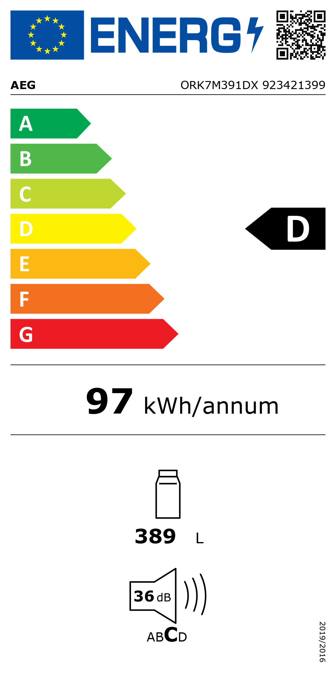 Etiqueta de Energia