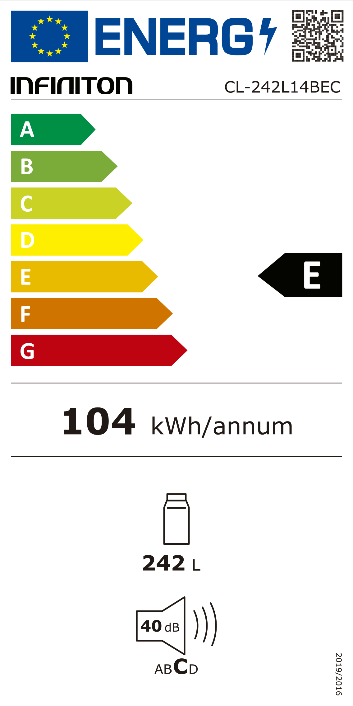 Etiqueta de Energia