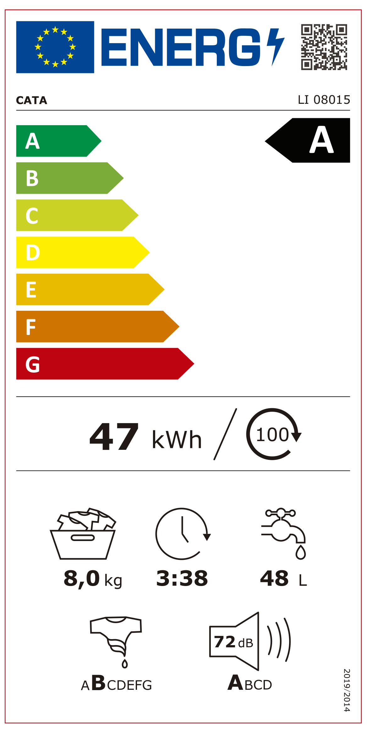 Etiqueta de Energia