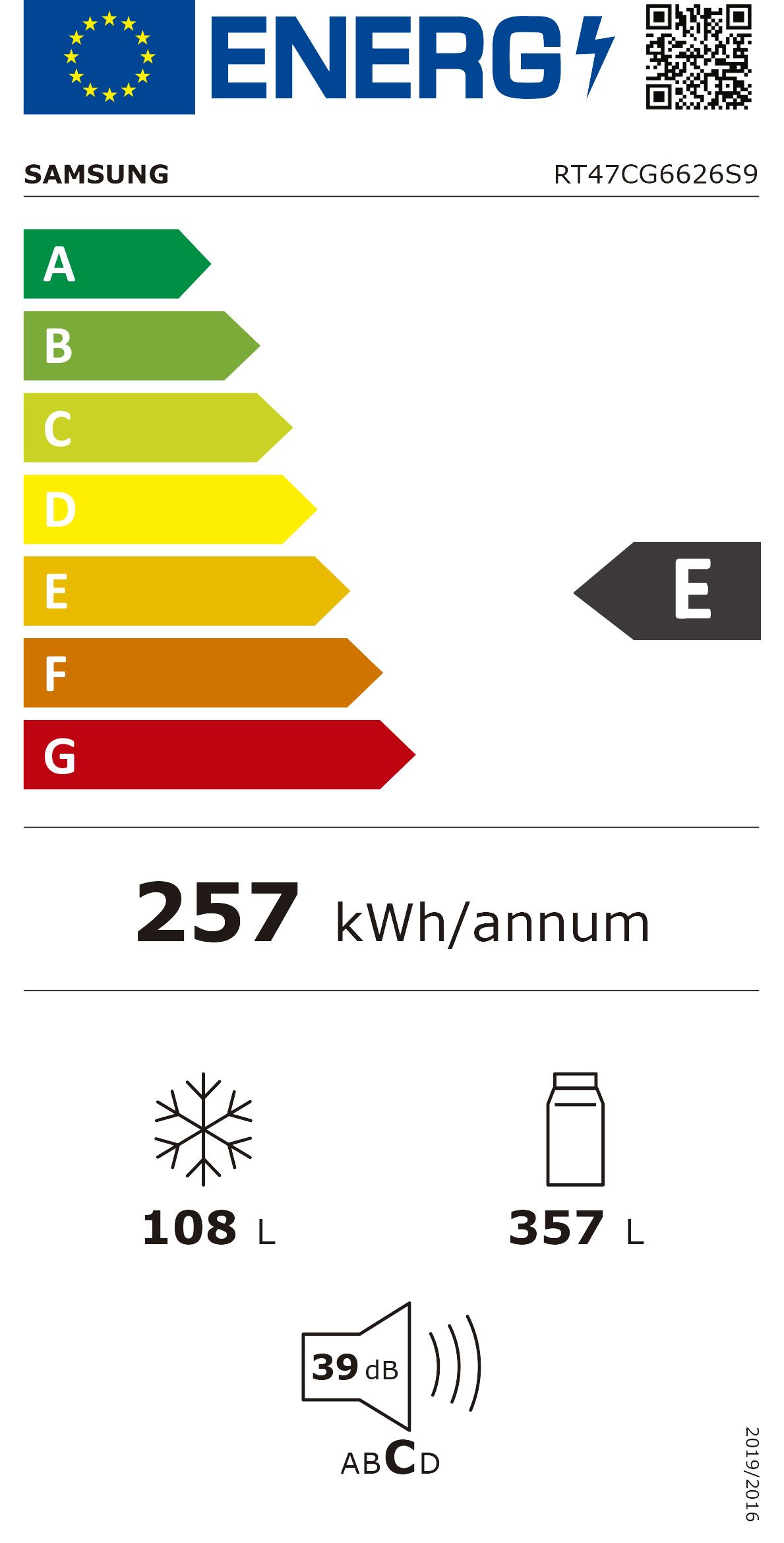Etiqueta de Energia