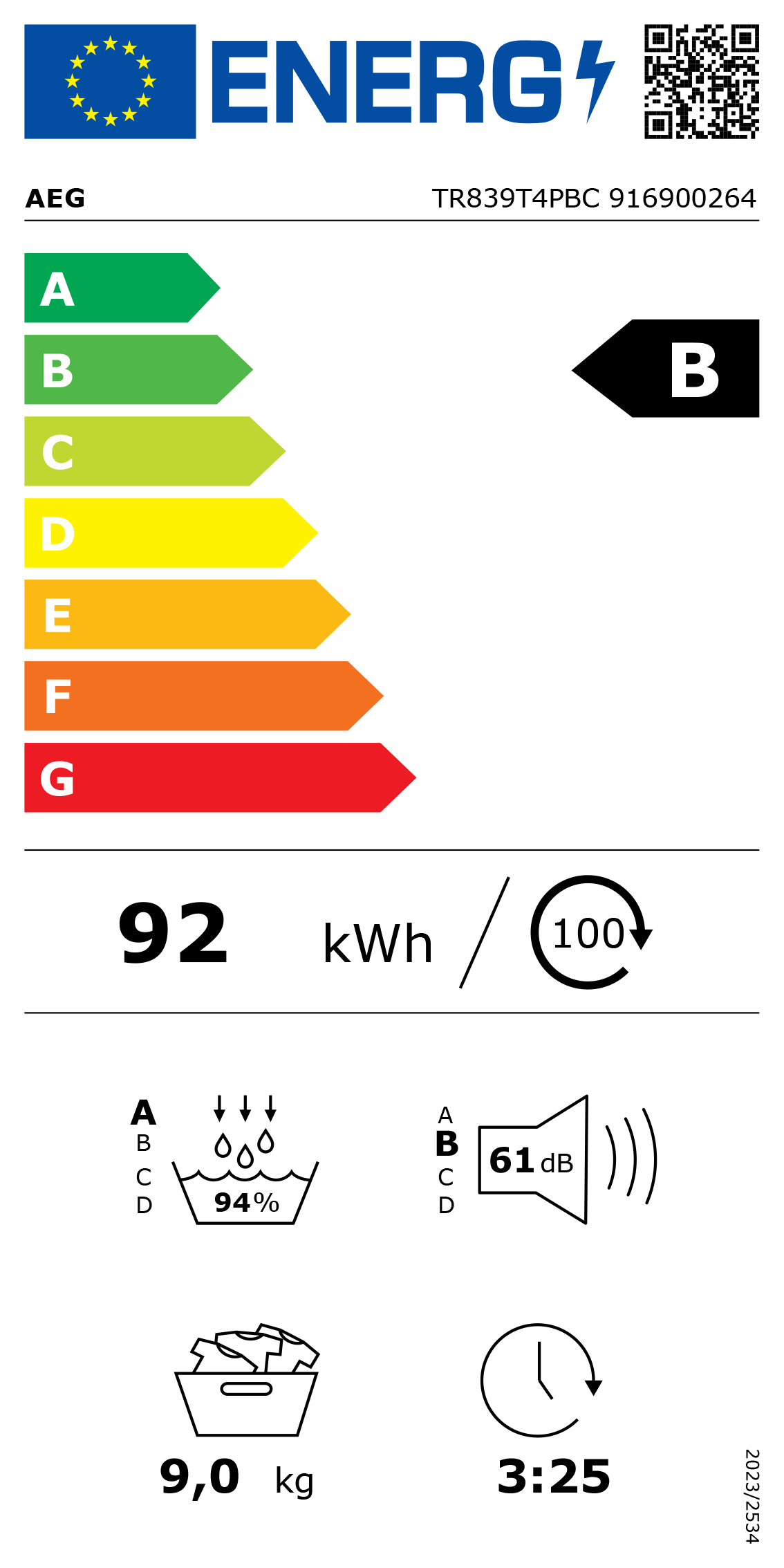 Etiqueta de Energia