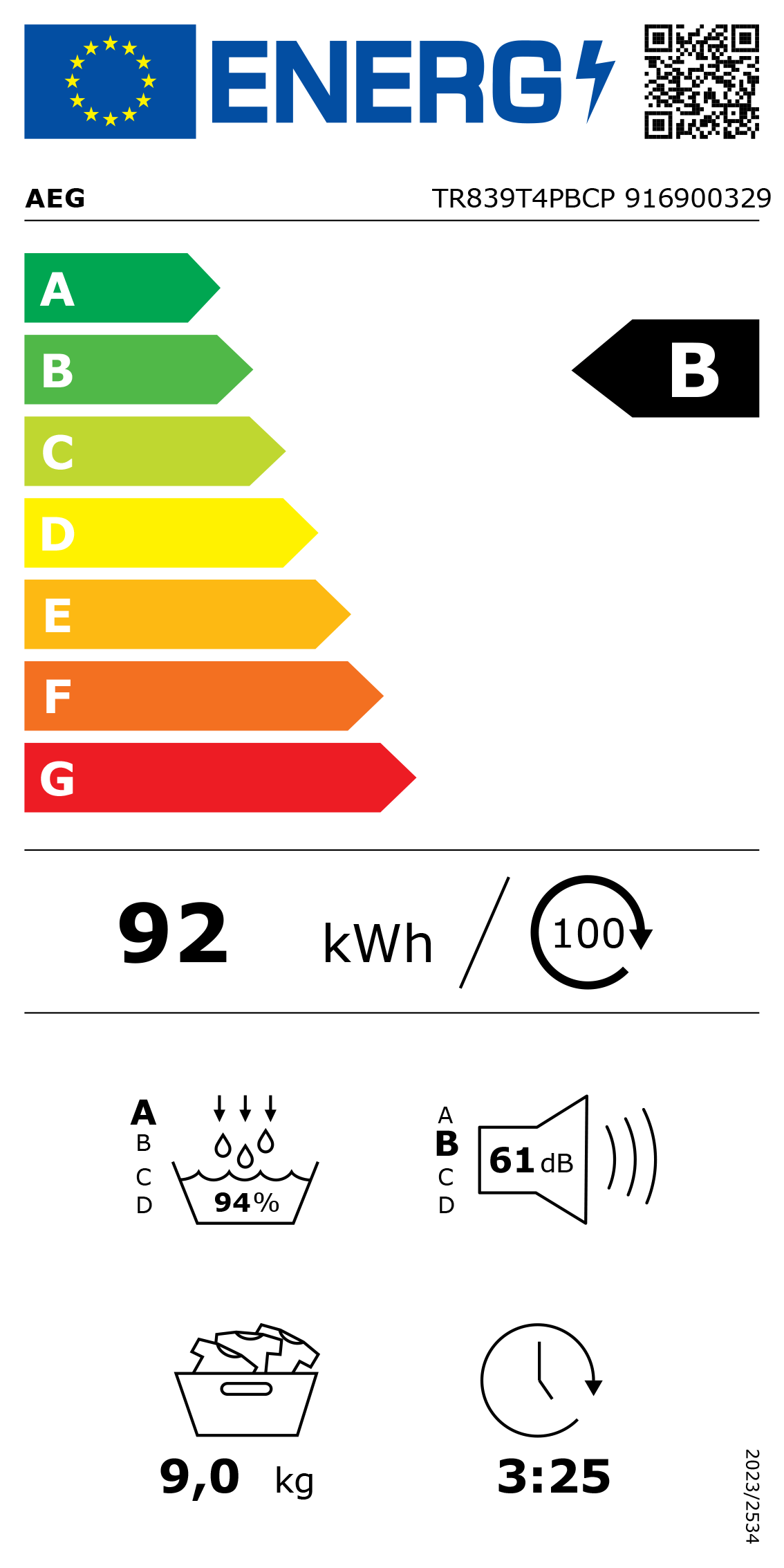Etiqueta de Energia