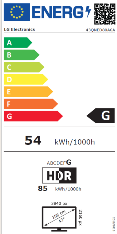 Etiqueta de Energia