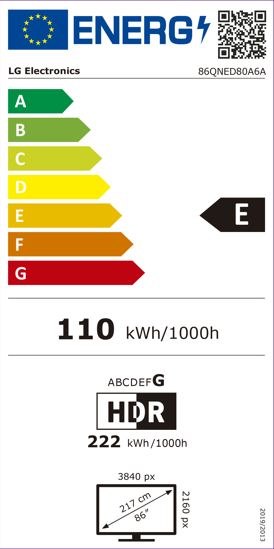 Etiqueta de Energia