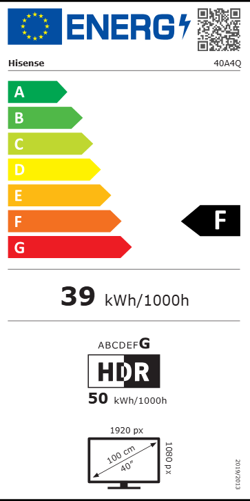 Etiqueta de Energia