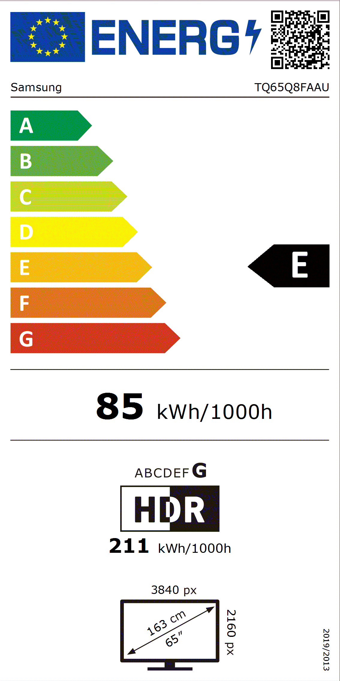 Etiqueta de Energia