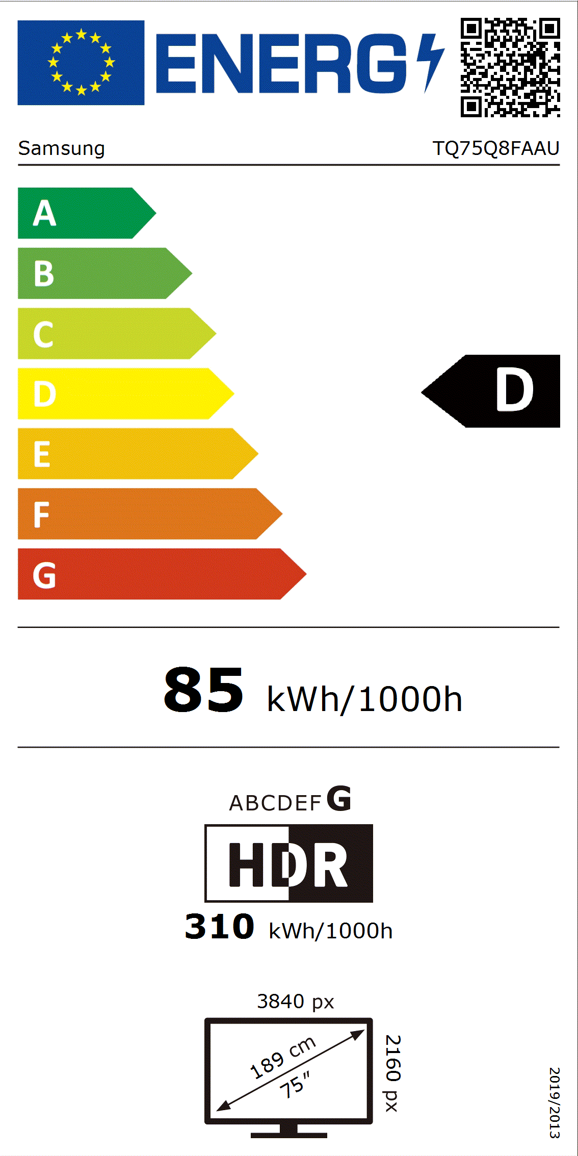 Etiqueta de Energia