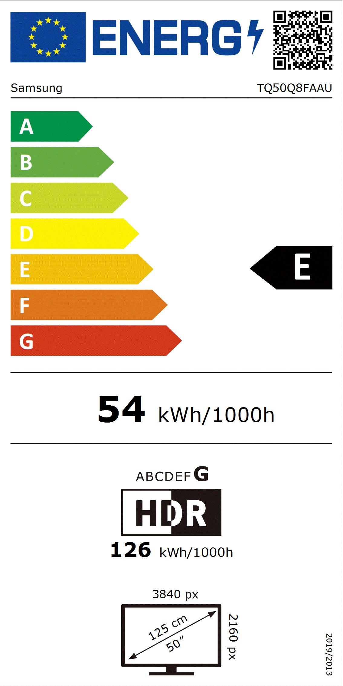 Etiqueta de Energia
