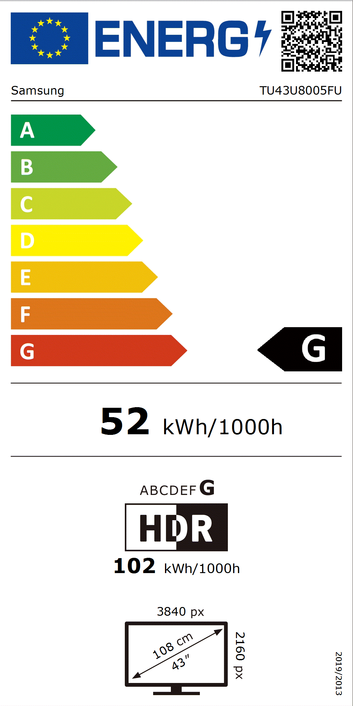 Etiqueta de Energia