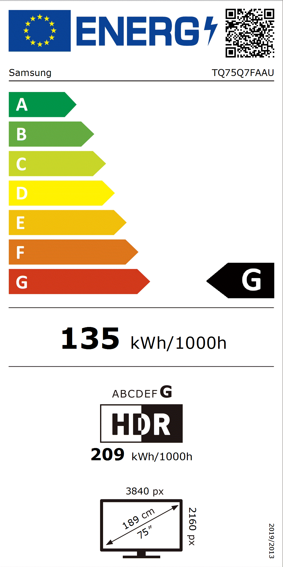 Etiqueta de Energia