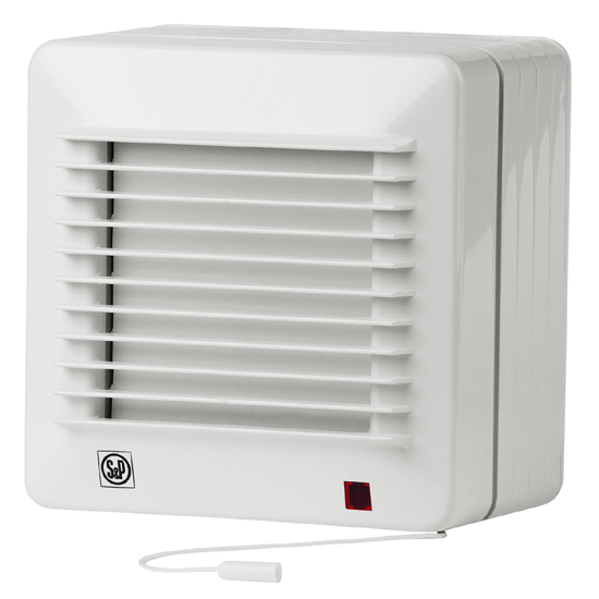 EXTRATOR PARA CASA DE BANHO S&P - EDM 100 VM - 5211457600