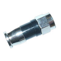 CONECTOR COMPRESS�O P/RG59 - F TELEVES- (Enc. Min. 50 Unid.)
