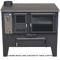 FOG�O A LENHA METLOR - ME50 - SAIDA FUMOS DIREITA