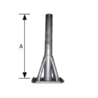 COLUNA VERTICAL P/ ANTENA 1250 - TEKA