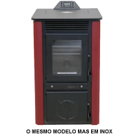 SALAMANDRA A PELLETS AQ. CENTRAL METLOR - AQUA 21 - INOX