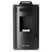 SALAMANDRA A PELLETS C/VENTILA��O METLOR - ISABEL ECO - PRETO