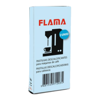 PASTILHAS DESCALCIFICA��O FLAMA - 1290 FL (2 UNIDADES)