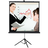 ECRAN PROJEC��O TRIP� 120x120 NAPOFIX - T11-1280