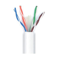 CABO DADOS UTP CAT 6,2mm PVC BRANCO