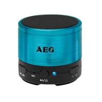 COLUNA BLUETOOTH AEG - BSS 4826 AZUL