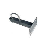 SUP. FIX. PAREDE C/4BUCHAS 20cm GALV. BR IBEROSAT - 8671005