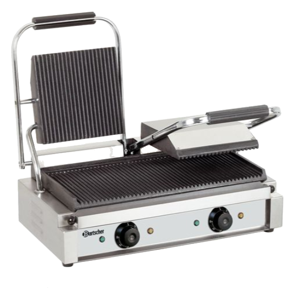 GRELHADOR CONTACTO BARTSCHER - 3600 2R PLACA NERVURADA - C09050707