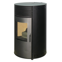 SALAMANDRA A PELLETS METLOR - CURVI - PRETA