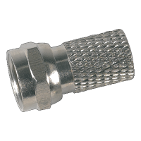 CONECTOR ROSCADO P/CABO T100 O RING - F TELEVES - (Enc. Min. 50 Unid.)