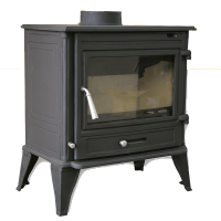 SALAMANDRA A LENHA EM FERRO FUNDIDO METLOR - SFFD10