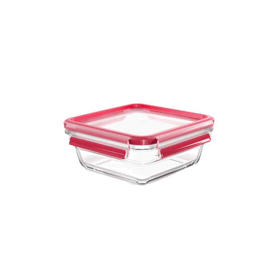 CAIXA HERMÉTICA VIDRO TEFAL 0,8L QUADRADA - N1041410
