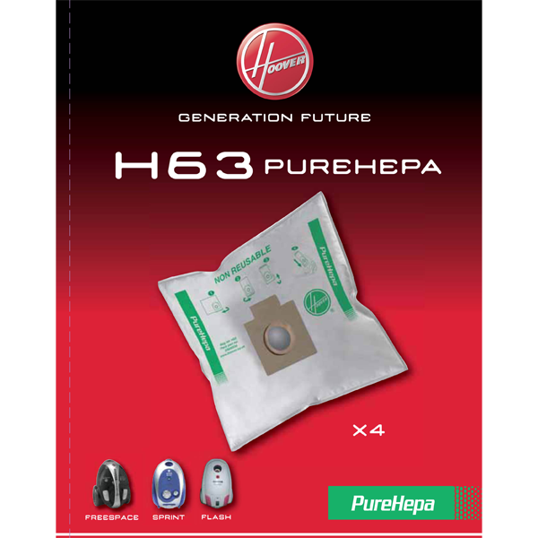 EMBALAGEM SACOS HOOVER P/FREESPACE/SPRINT - H63