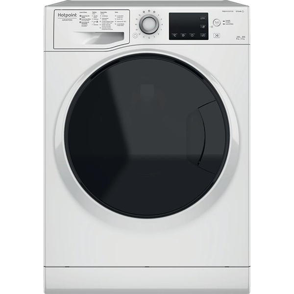 MÁQUINA DE LAVAR E SECAR ROUPA HOTPOINT - NDB 864489 WDA SPT