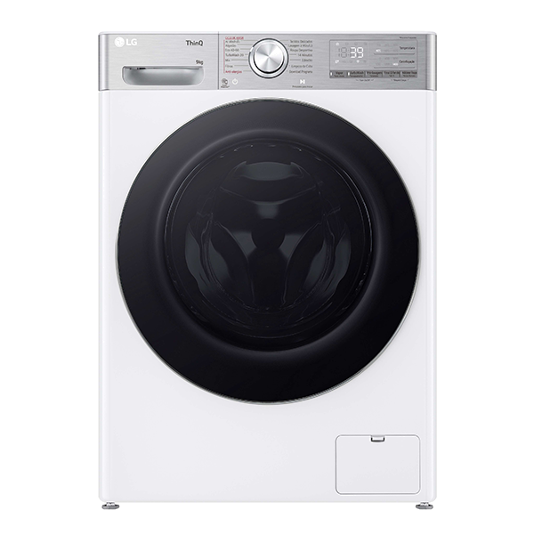 MÁQUINA DE LAVAR ROUPA LG - F4WR9009A2W